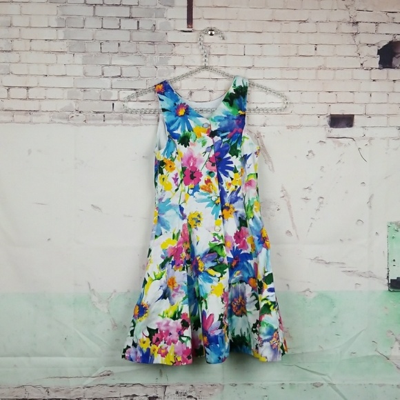 SOLD OUT Polo Ralph Lauren Floral Button Dress - Picture 4 of 4